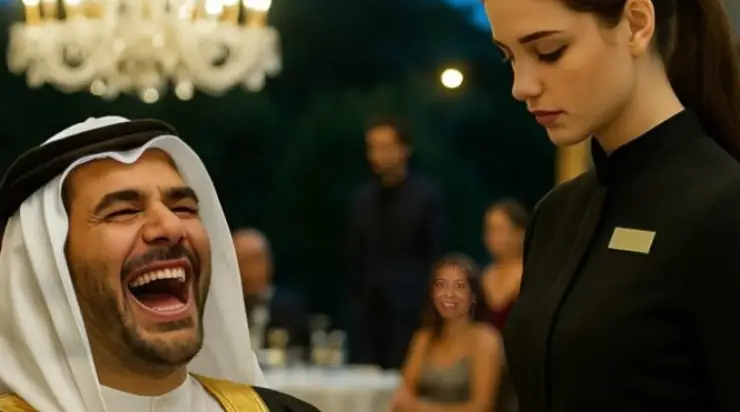 Le cheikh a dit des paroles grossières à la serveuse en arabe, pensant qu’elle ne comprenait rien, mais quelques secondes plus tard, elle lui a répondu en arabe parfait