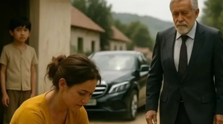 Pendant dix ans, j’ai élevé seule mon fils — jusqu’au jour où des voitures de luxe se sont arrêtées devant ma maison.