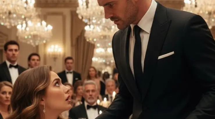 La mère célibataire était assise tristement au mariage lorsqu’un homme élégant s’approcha d’elle et dit : — Fais semblant d’être ma femme et danse avec moi…