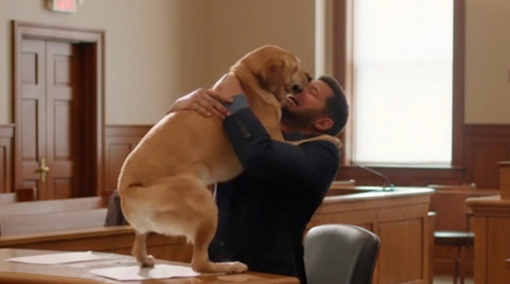 Le jour où le verdict est tombé, un chien a fait irruption dans le tribunal. Ce qu&rsquo;il a fait ensuite a changé une vie pour toujours