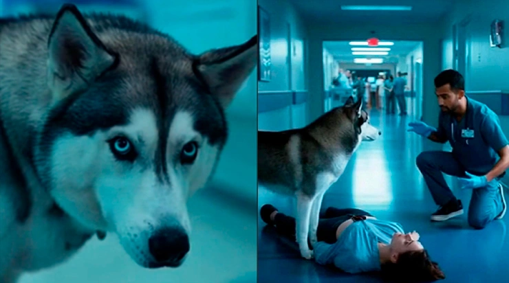 Elle était allongée au sol, immobile, et son chien refusait de la quitter – personne ne savait encore pourquoi