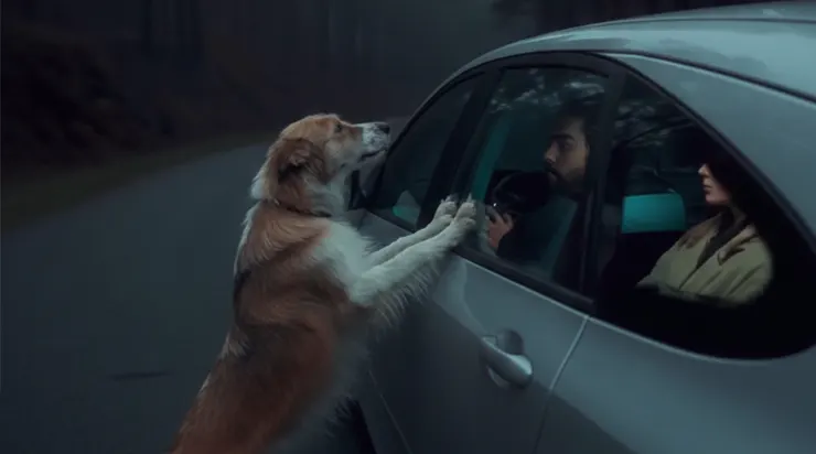 Le regard suppliant du chien les a conduits dans la forêt… mais ce qu’ils y ont découvert, personne n’aurait pu l’imaginer