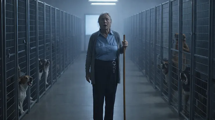 Tous les chiens du refuge se sont mis à aboyer et à gémir en même temps, et l’employée âgée a dû appeler d’urgence la direction