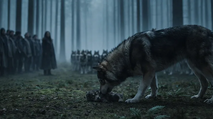 Dans la forêt, un groupe de personnes a miraculeusement sauvé la vie d’un chiot, mais ce que les chiens ont fait ensuite était incroyable