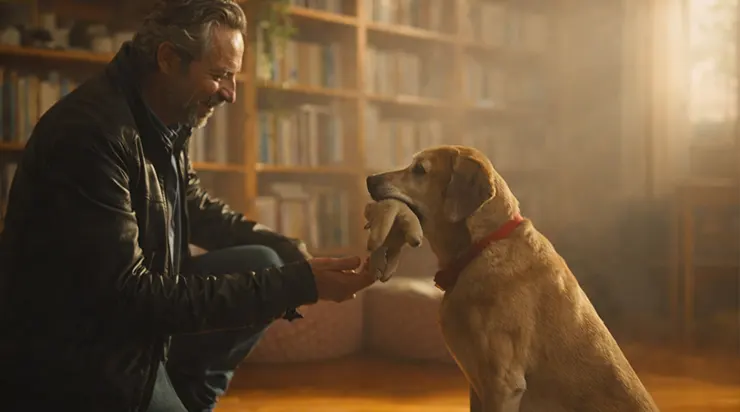 Je ne comprends toujours pas comment le chien qui m’a sauvé la vie il y a trois ans a pu réapparaître dans mon salon… et pourquoi il avait apporté ce jouet avec lui