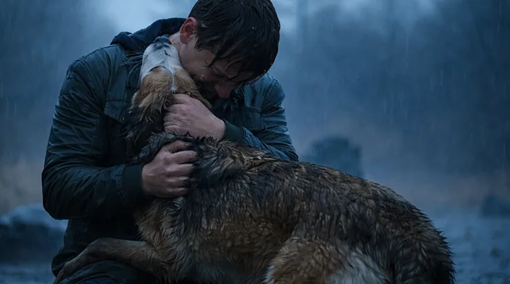 Il y a deux ans, mon chien a disparu sans laisser de trace… et aujourd’hui, je l’ai retrouvé dans un cimetière