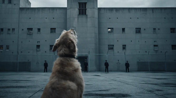 Pendant trois jours, le chien aboyait vers une fenêtre de la prison, jusqu’au jour où l’on entendit les pleurs d’un prisonnier