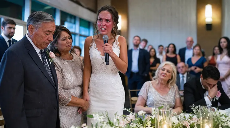 Sa mère s’est moquée à voix haute de mes parents, sans savoir que j’étais déjà monté sur scène, le micro à la main, et que dans quinze secondes, tout allait basculer