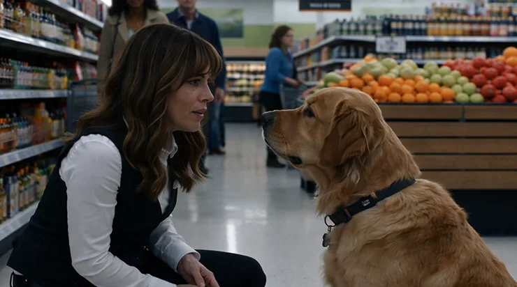 La femme suppliait le chien de l’inconnu de se souvenir d’elle, et le chien, des larmes coulant de ses yeux, tourna lentement la tête vers son visage, comme s’il répondait à une promesse restée sans paroles des années auparavant