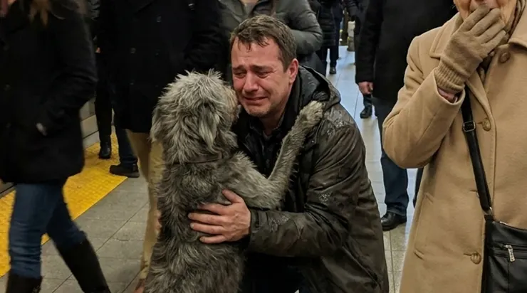 Un chien inconnu est venu m’enlacer dans le métro et a tout changé sans prononcer un seul mot