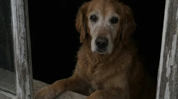 Chaque jour, en passant par le même chemin, je me demandais pourquoi ce chien me regardait avec tant de tristesse, jusqu’au jour où j’ai décidé de répondre à son appel