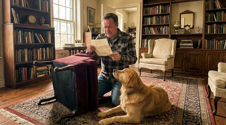 Le moment où mon fidèle chien a tourné le dos à ma femme pour la première fois, j’ai compris que ce vieux fauteuil de notre salon était bien plus qu’un meuble