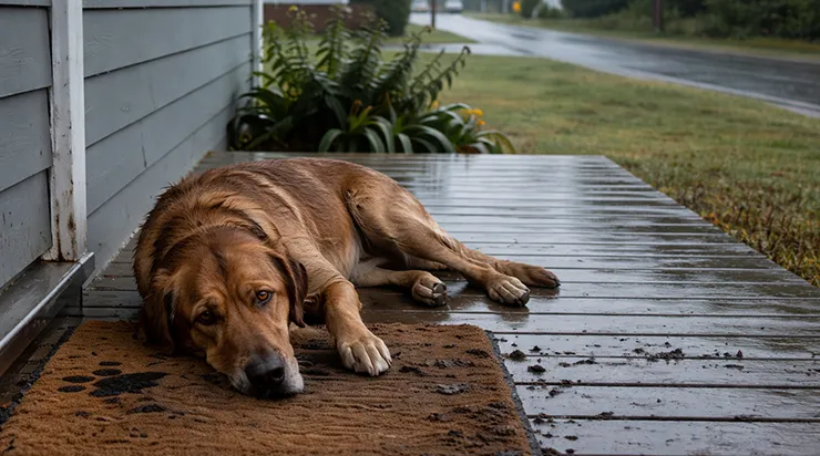 Il y a des années, le vieux chien avait disparu. Et soudain, il réapparaît devant la porte de la maison. David n’avait jamais cessé de prier, sans savoir que l’animal avait parcouru un chemin inimaginable pour retrouver la route du retour