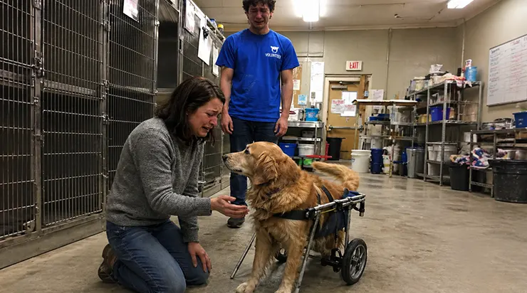 Je suis allée adopter un chien, et j&rsquo;ai retrouvé celui que j&rsquo;avais confié à mon ex-mari il y a trois ans
