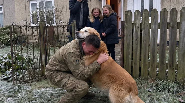 Vingt-huit mois après sa disparition, les militaires avaient dit à sa famille qu&rsquo;il ne reviendrait sans doute jamais. Mais le chien, lui, attendait