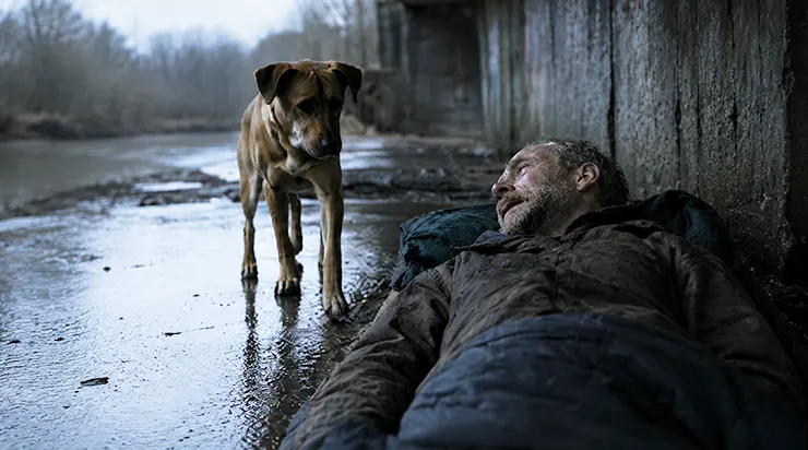 Cela faisait huit jours que j&rsquo;étais allongé, immobile, sous un pont de Leeds. J&rsquo;avais déjà dit adieu au monde quand un chien errant au pelage doré m&rsquo;a sauvé la vie