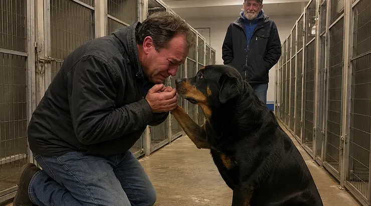 En mai 2018, j’ai vu mon chien pour la dernière fois sur les marches du palais de justice au moment où ils m’emmenaient. Cinq ans plus tard, je suis revenu pour le retrouver