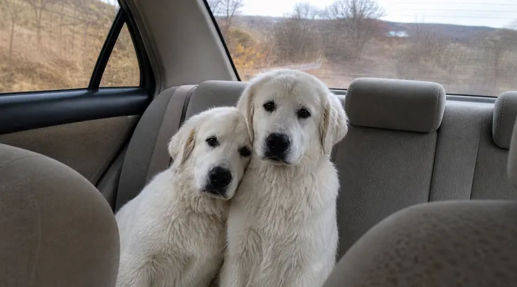 Personne ne pouvait expliquer à deux frères chiens blancs pourquoi leur univers si chaud et si protecteur avait basculé en une seule nuit