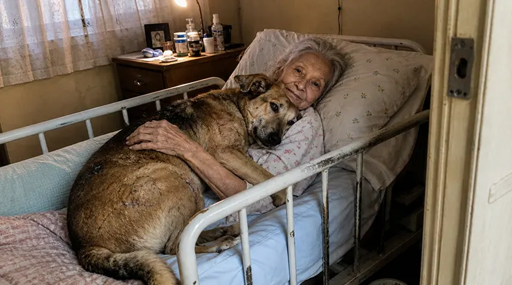 Pendant six années consécutives, un chien errant est entré chaque nuit dans une maison de retraite bravant l&rsquo;interdiction formelle