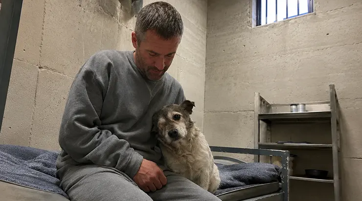 Un homme a passé vingt et un ans derrière des murs de béton sans jamais rien demander. Puis il a aperçu un chien, et il a rédigé une requête de seulement quatre phrases