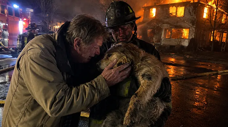 J&rsquo;étais à genoux devant ma maison en flammes, et la seule chose que je pouvais murmurer, c&rsquo;était son nom : « Bailey »