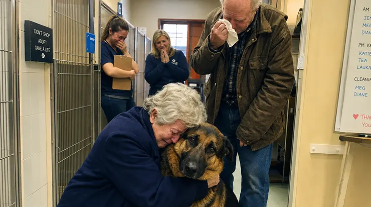 Après huit mois de silence, le refuge pour animaux nous a appelés : la puce électronique du chien était enregistrée au nom de notre fils disparu