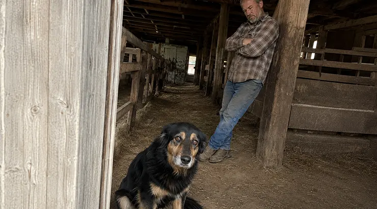 J&rsquo;avais vendu toutes les vaches de ma ferme et j&rsquo;avais décidé d&rsquo;abandonner définitivement l&rsquo;élevage, mais mon chien, Benson, entrait chaque jour dans l&rsquo;étable vide et pleurait