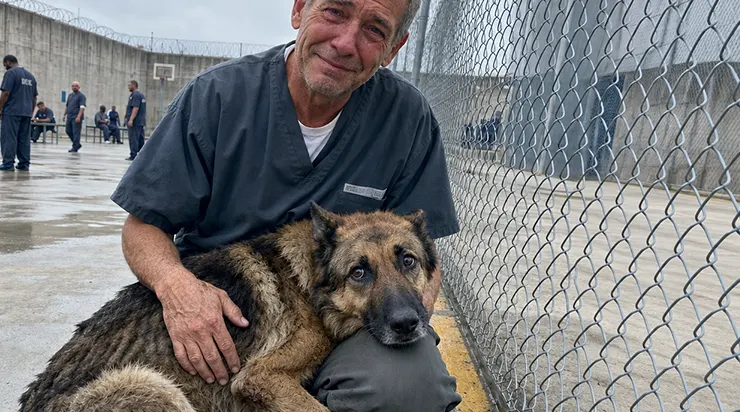 Il avait perdu sa famille, ses amis et sa liberté, mais quand un chien blessé apparut par hasard dans la cour de la prison, il trouva la seule chose qui méritait encore d&rsquo;être sauvée