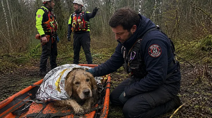 « S’il vous plaît, retrouvez mon meilleur ami » : le dessin d’une fillette de huit ans qui a porté mon espoir pendant 55 jours, tandis que nous cherchions le chien disparu après un accident, au cœur de la forêt