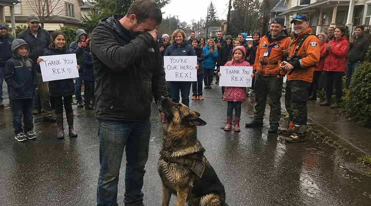 Cela faisait deux jours qu&rsquo;Ellie avait disparu, et quand l&rsquo;équipe de recherche et de sauvetage a frappé à ma porte, je savais déjà ce qu&rsquo;ils allaient demander : ils avaient besoin de Rex