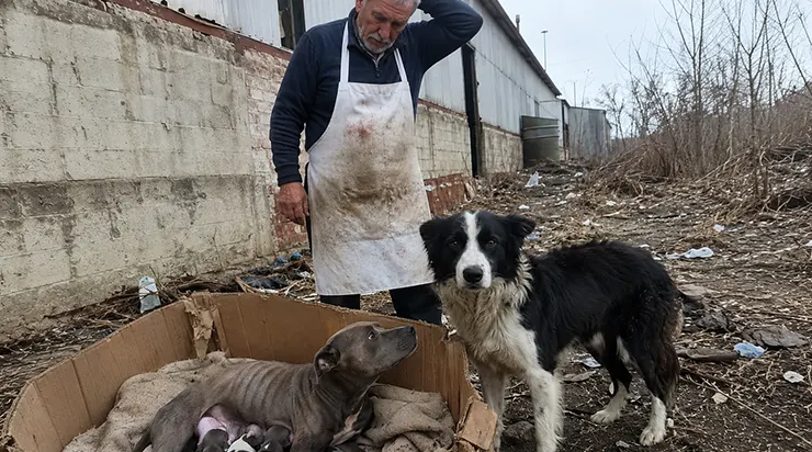 J&rsquo;ai suivi le chien qui, pendant trois semaines, avait volé la viande la plus chère de ma boutique