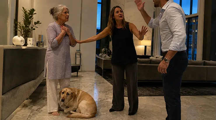 Mon gendre a crié sur mon chien et a exigé qu&rsquo;il parte, mais c&rsquo;est moi qui suis partie, et j&rsquo;ai emmené mon chien avec moi