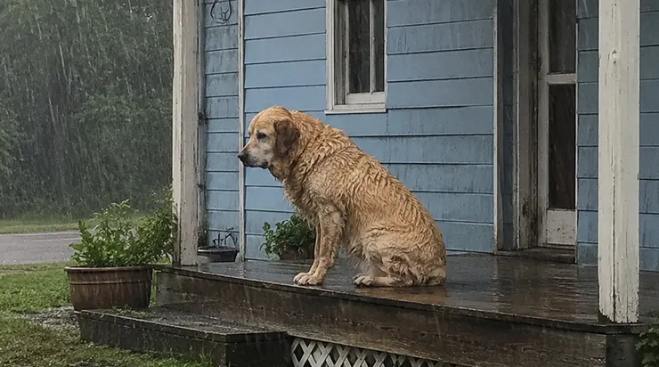J&rsquo;ai vu le fils vendre la maison de sa mère, la placer en maison de repos et s&rsquo;en aller, laissant sur le porche un vieux chien qui attendait encore le retour de sa maîtresse