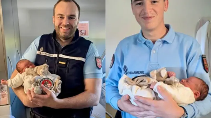 Deux gendarmes sauvent un nouveau-né qui ne respirait plus après avoir aidé sa maman à accoucher en urgence