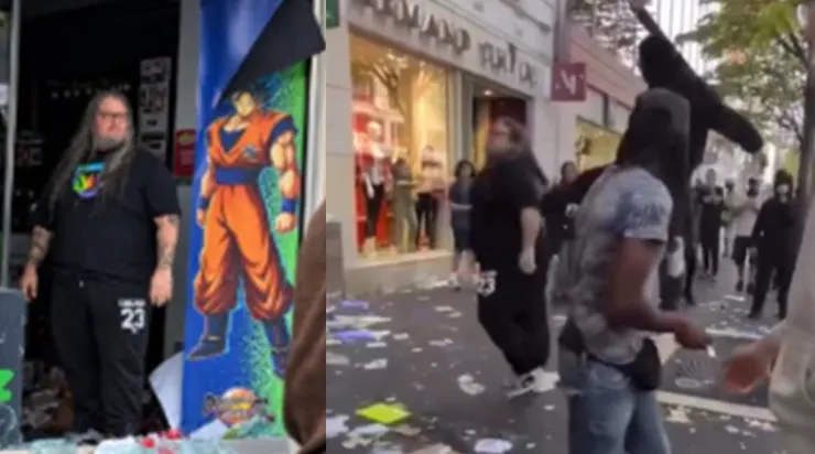 « Je me suis mis devant pour les empêcher de rentrer » : à Nice, Pierre devient un symbole de courage face aux pilleurs